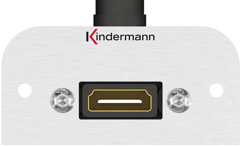 Kindermann Anschlussblende HDMI (90°)