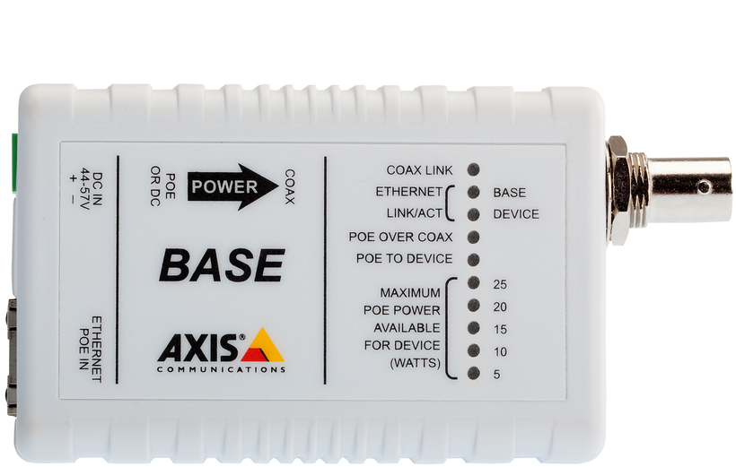 AXIS Adaptador T8640 Ethernet over Coax
