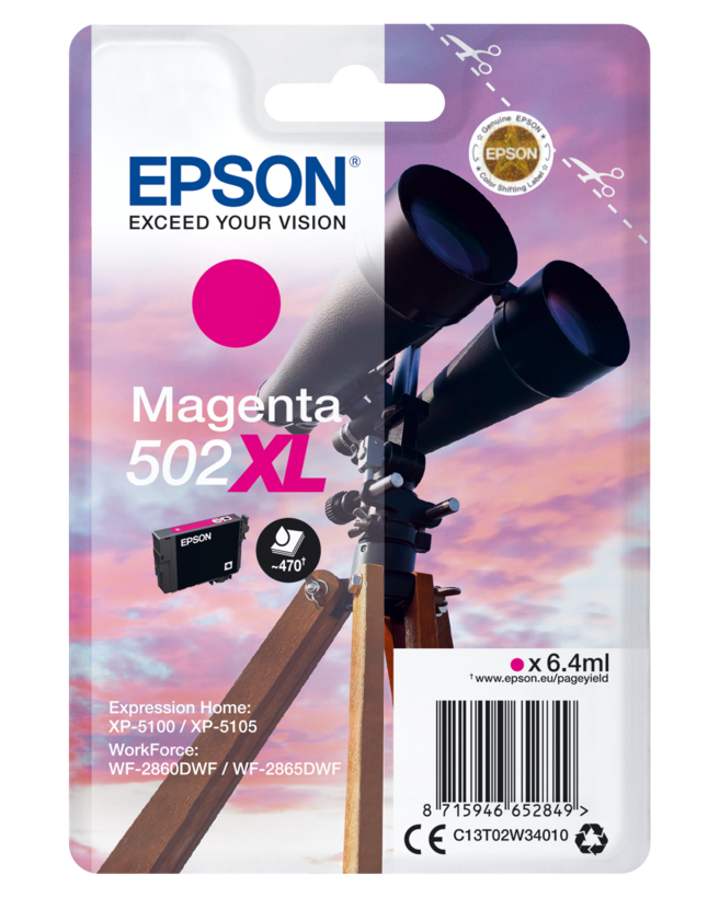 Epson 502 XL Tinte magenta