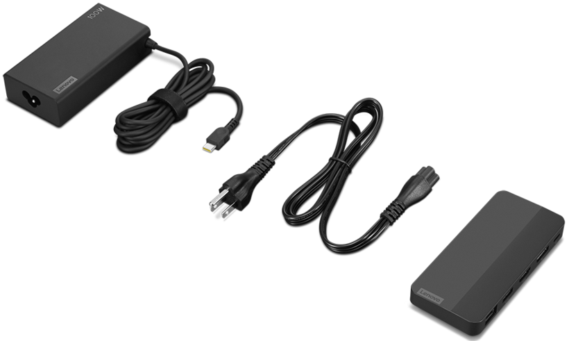 Lenovo USB-C-Reisedock für zwei Displays