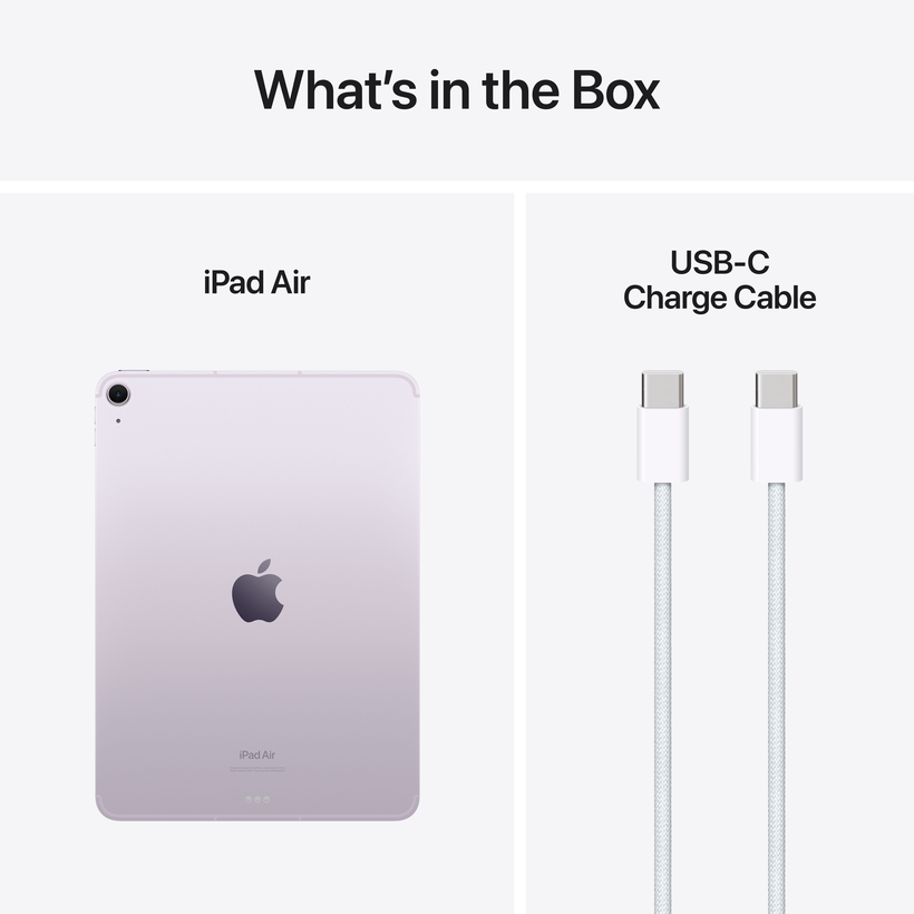 Apple 11" iPad Air M2 5G 256 GB violett