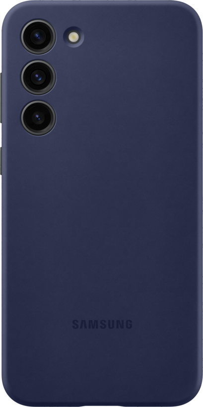 Coque silicone Samsung Galaxy S23+, bleu