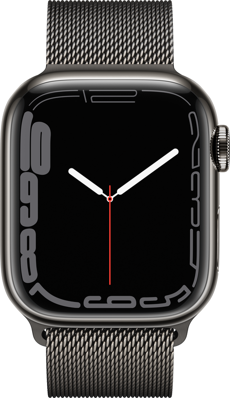 Apple Watch S7 GPS+LTE 41mm acier gris