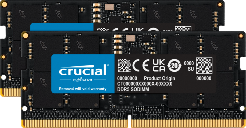 Crucial 32 GB DDR5 4800 MHz Pamięć Kit