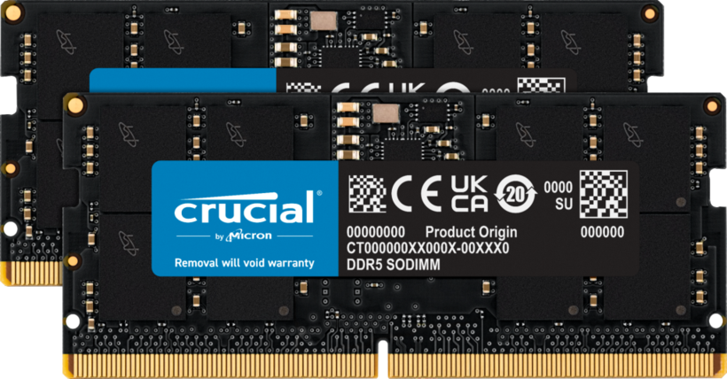 Crucial 32GB DDR5 4800MHz Memory Kit