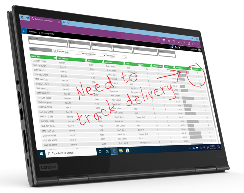 Lenovo TP X1 Yoga G5 i5 Privacy Guard