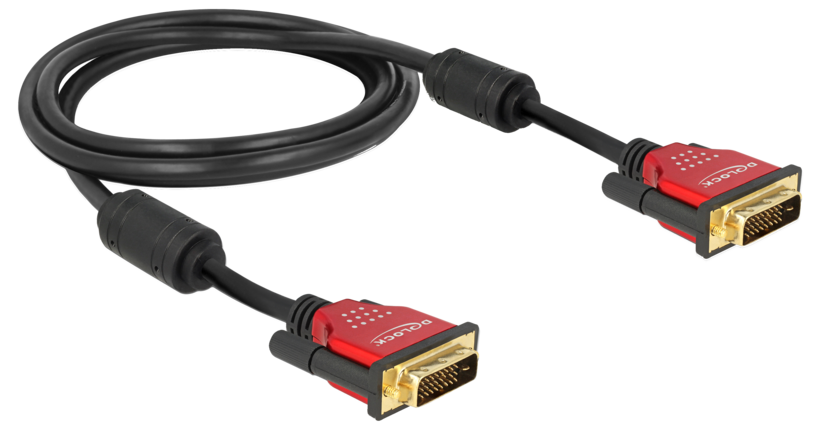 Câble Delock DVI-D DualLink, 1,8 m