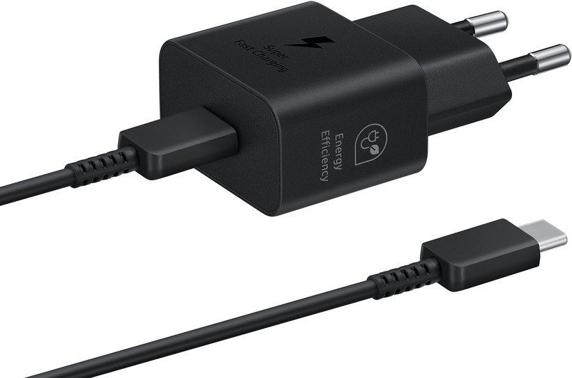 Chargeur USB-C Samsung 25 W noir