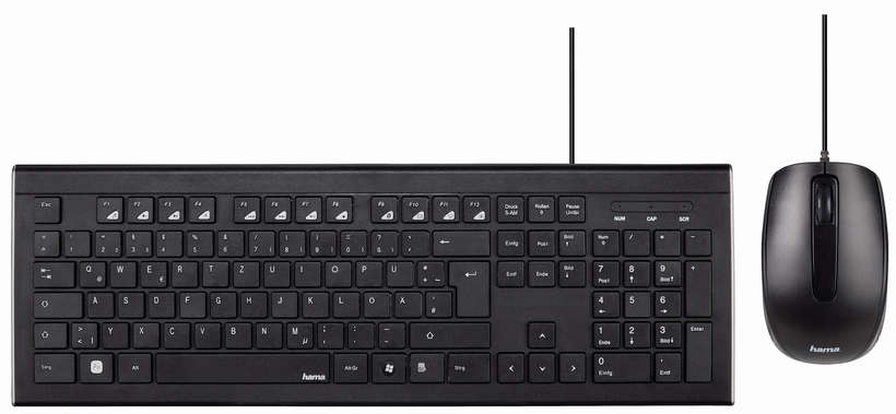 Buy Hama Cortino Keyboard Set (00134958) & Mouse