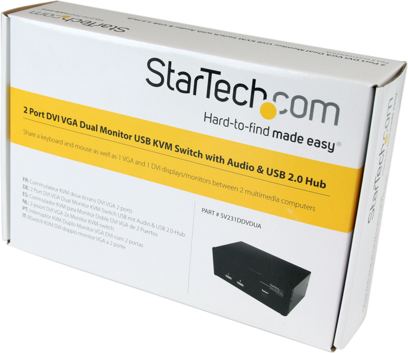 StarTech KVM-Switch DVI/VGA DualHead 2P