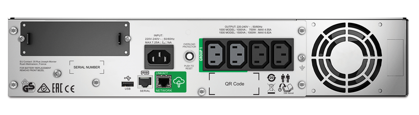 APC Smart-UPS 1500VA LCD RM SC 230V