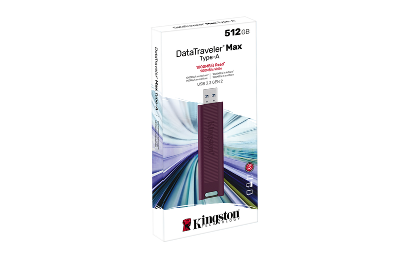 Kingston DT Max USB-A pendrive 512 GB