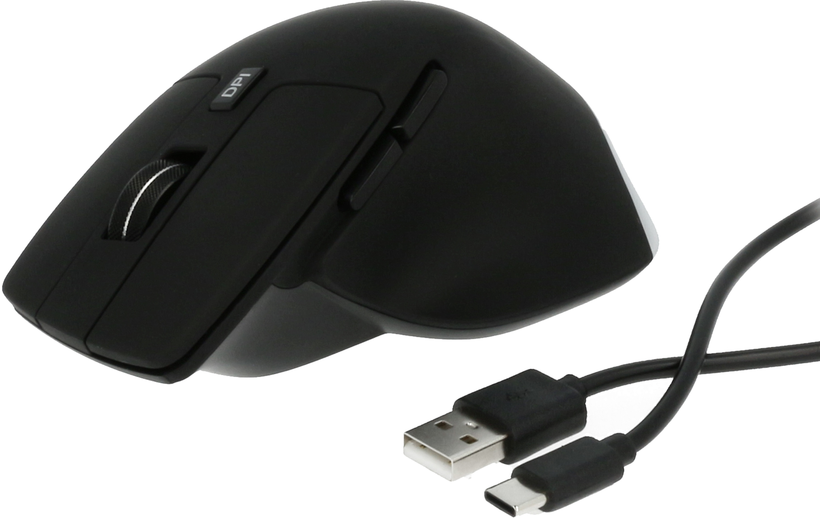 ARTICONA USB-A + Dual Bluetooth LED egér