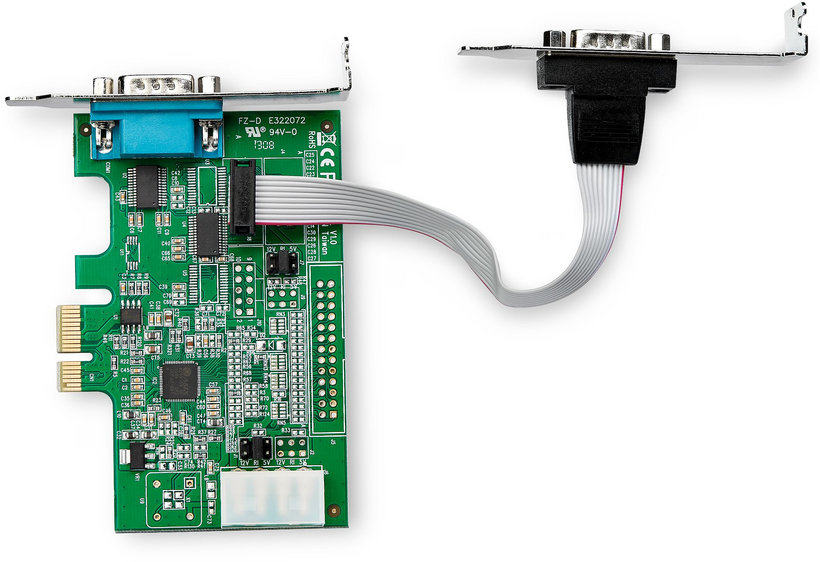 StarTech 2-Port Seriell RS232 PCIe Karte