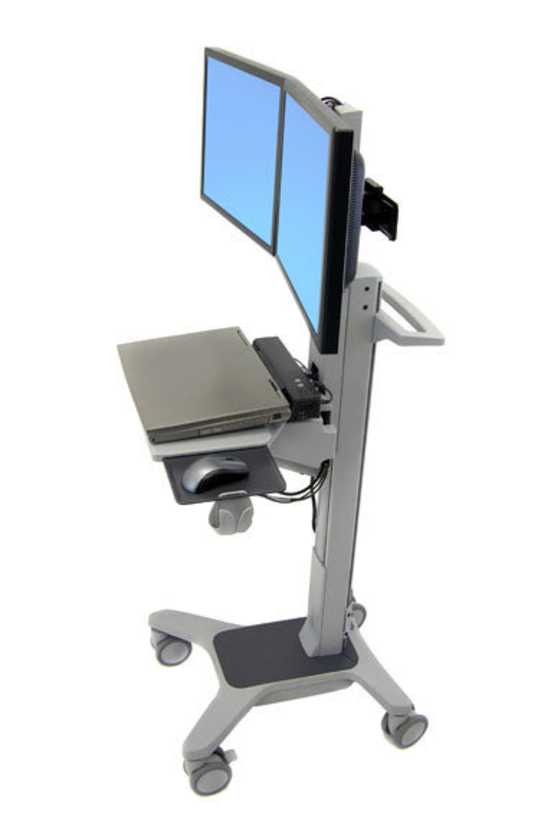 Chariot Ergotron NeoFlex Dual WideView