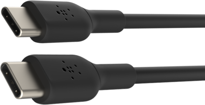 ROLINE USB 2.0 Typ C Auf B Kabel (1,8 M) – Für Drucker, Scanner, Externe Festplatten, Hi-Speed Bis 480 Mbit/s, Schwarz
