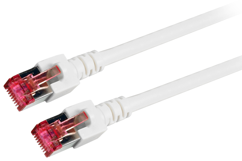 Patch Cable RJ45 S/FTP Cat6 20m White