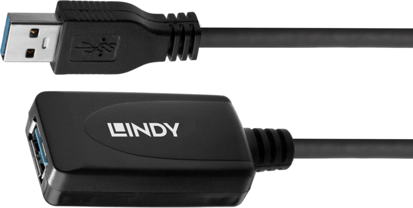 LINDY USB Typ A Aktiv-Verlängerung 5 m