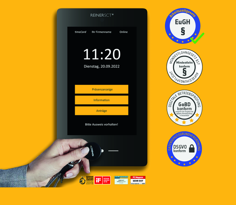 REINER SCT timeCard Terminal 3
