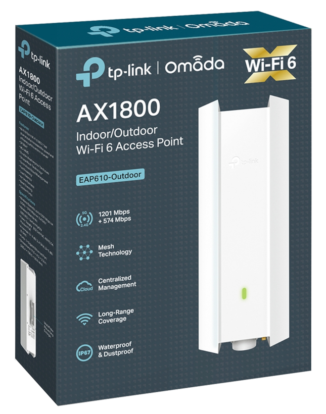 Pt d'accès TP-LINK Omada EAP610 Wi-Fi 6