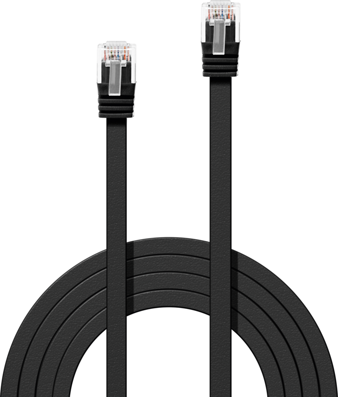 Patch Cable Flat RJ45 U/UTP Cat6 2m