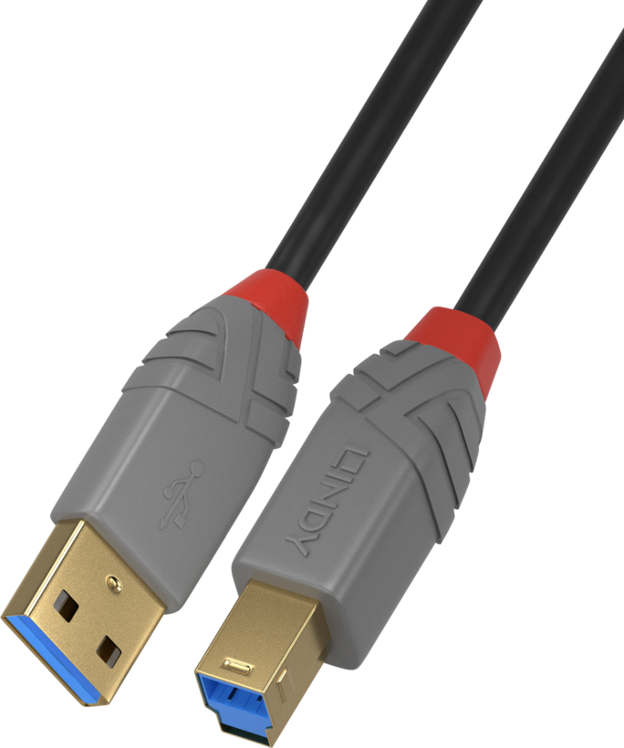 Cable USB 3.0 A/m-B/m 2m Black