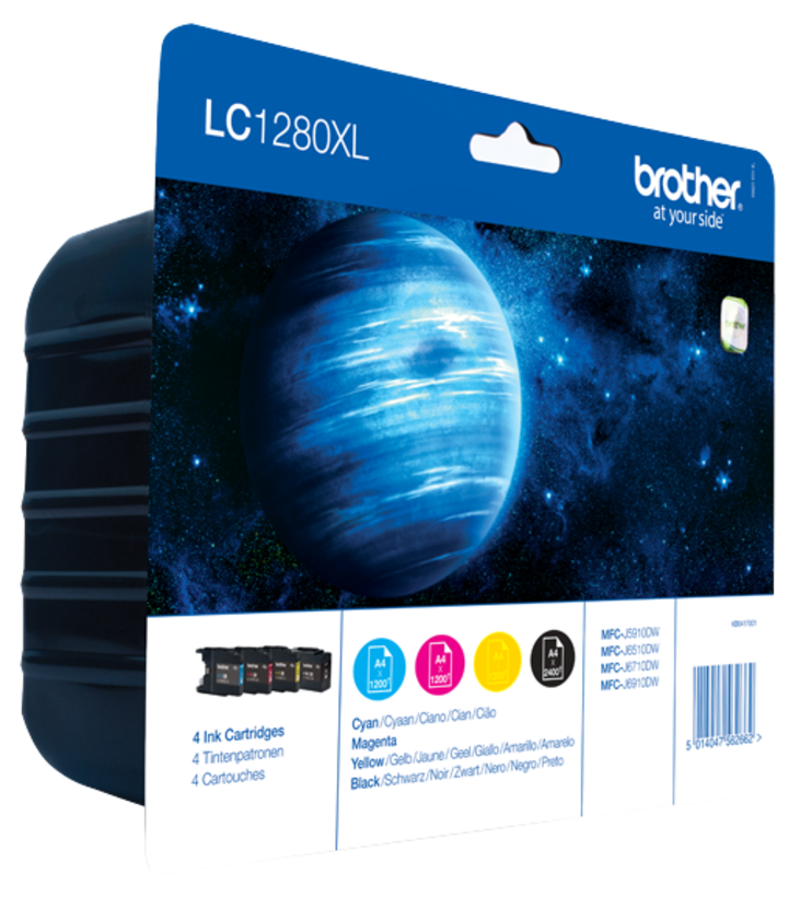 Brother LC-1280XL Ink BK/C/Y/M