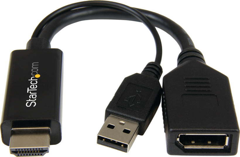 Venta de StarTech.com Adaptador DisplayPort - HDMI Negro