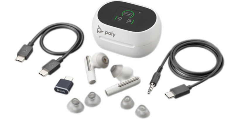 Słuch.douszne PolyVoyager Free 60+ USB-C