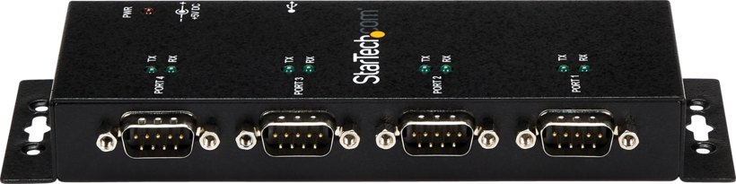 Adaptador 4xDB9 m. (RS232) - USB-B h.