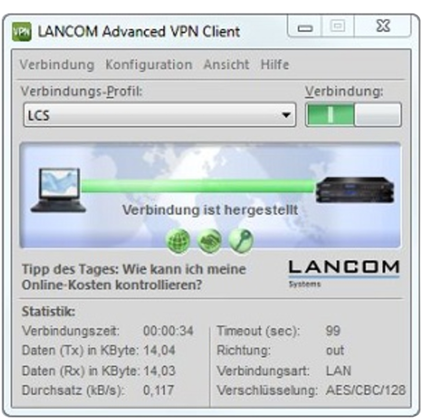 LANCOM Upg. Adv. VPN Client Win 10er ESD