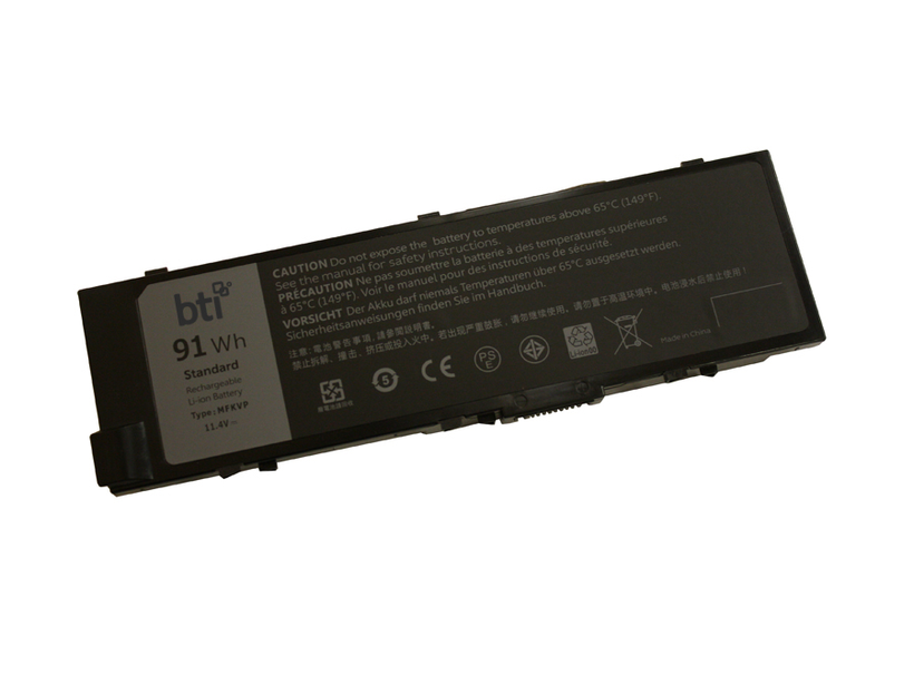 BTI 6C Dell 7982mAh Battery