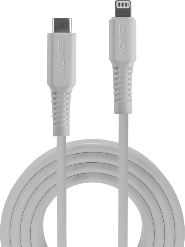 Cavo USB Type C - Lightning LINDY 3 m