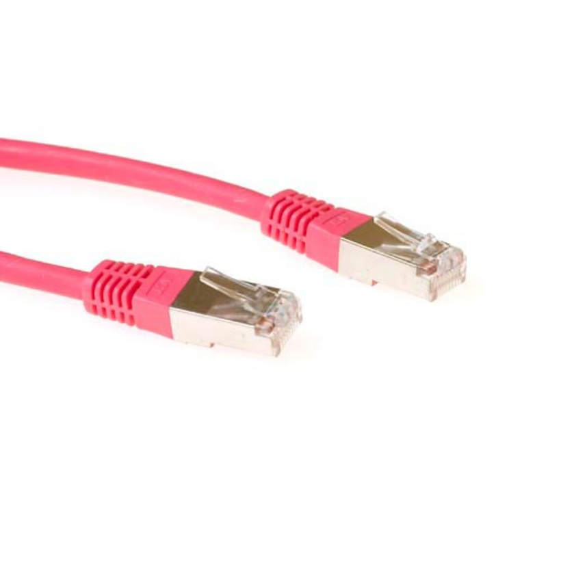 Patch Cable RJ45 F/UTP Cat5e 3m Red LSZH