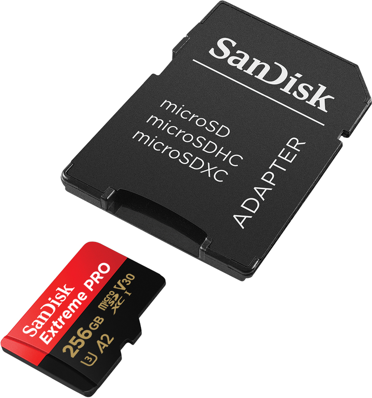 microSDXC SanDisk Extreme PRO 256 Go