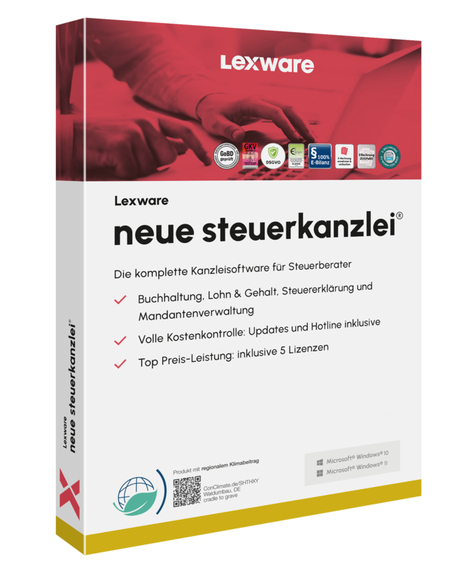 LEXWARE neue steuerkanzlei 2025 für 5 User ABO-Vertrag 12 Monate (Autorenewal)