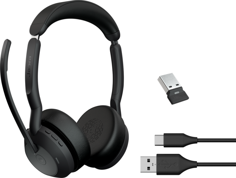 Jabra Evolve2 55 MS Stereo USB-A Headset (25599-999-999) kaufen