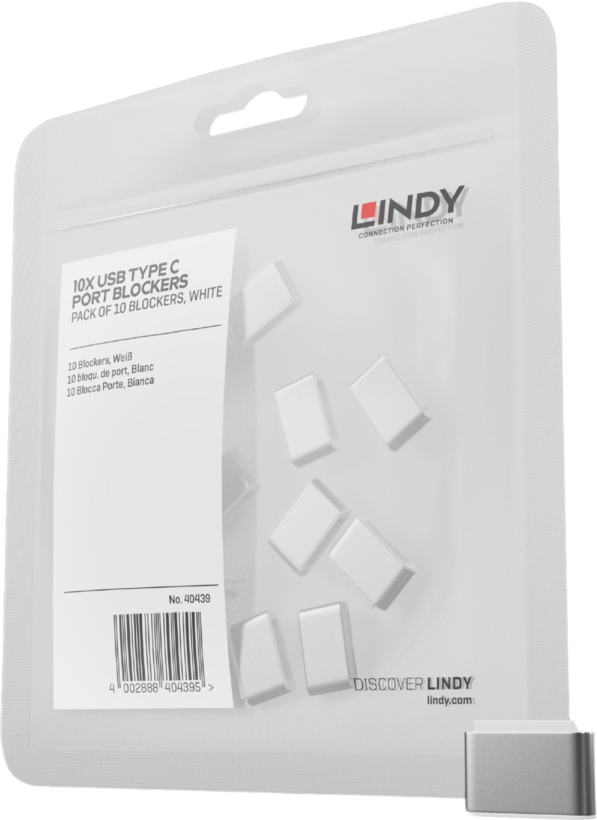 USB-C Port Blocker White 10pcs