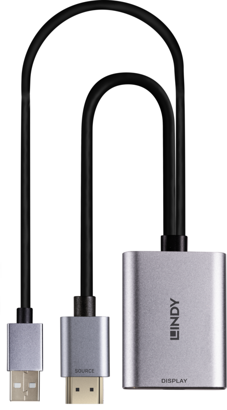 Adaptador LINDY HDMI - USB tipo C
