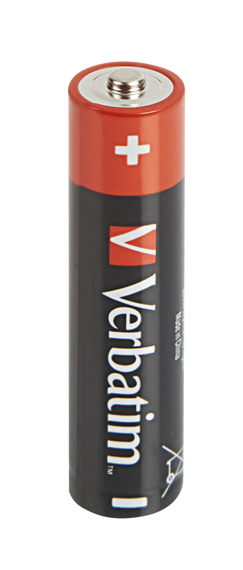Alkalické baterie Verbatim LR03 20 ks