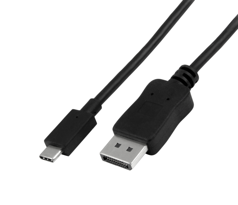 Câble USB-C m. - DisplayPort m., 1,8 m