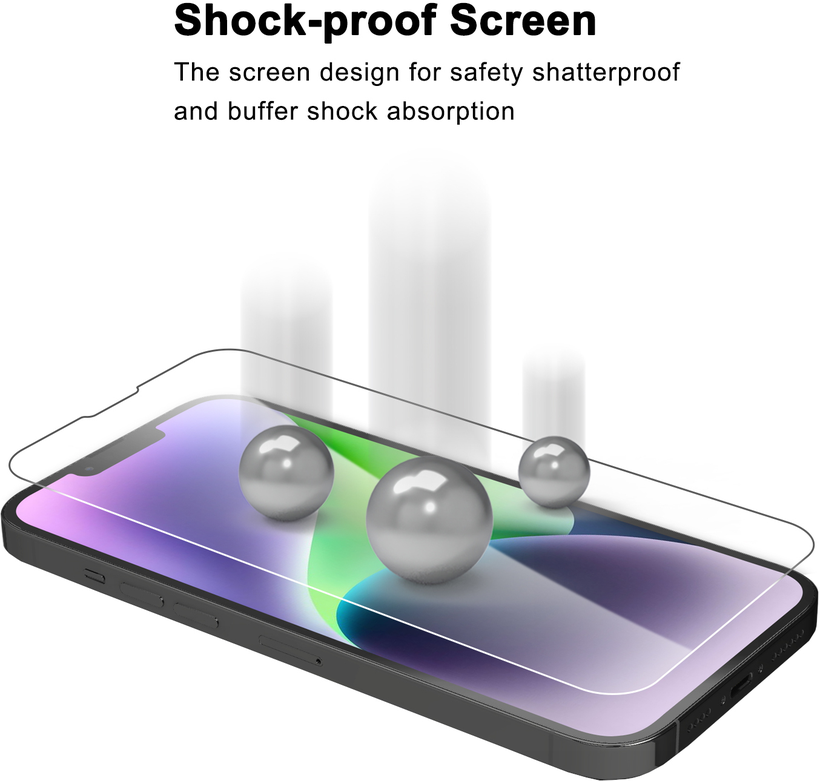 ARTICONA iPhone 14 Plus Protective Glass