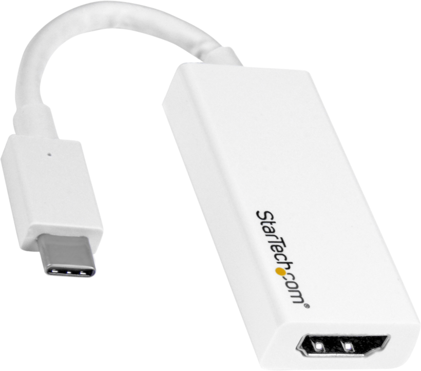 Adaptador USB tipo C m - HDMI h, blanco
