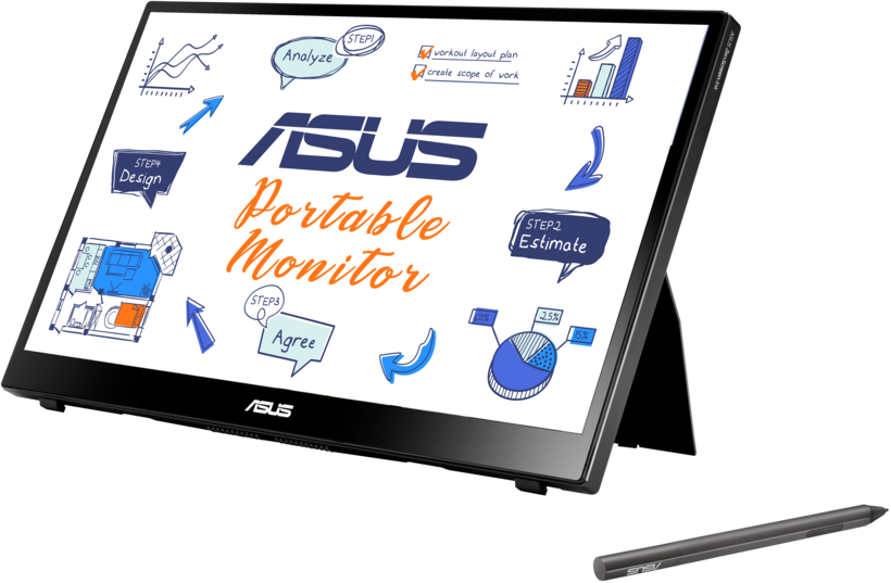 Écran tactile Asus ZenScreen MB14AHD