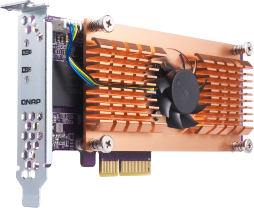 Buy qnap dual m 2 pcie ssd expansion card qm2 2p 244a 