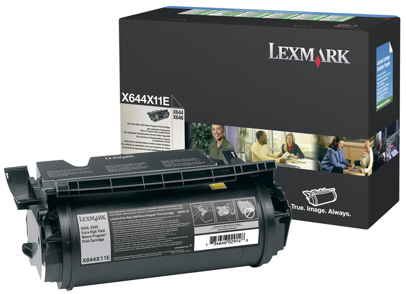 Vratný toner Lexmark X644e/X646e černý