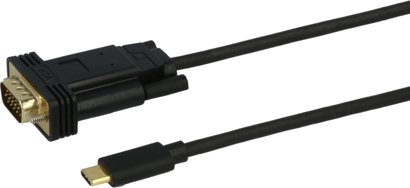 Kabel USB Typ C St - HD15 (VGA) St 2 m