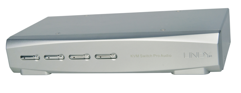 Switch KVM LINDY Pro DisplayPort 4 pts.