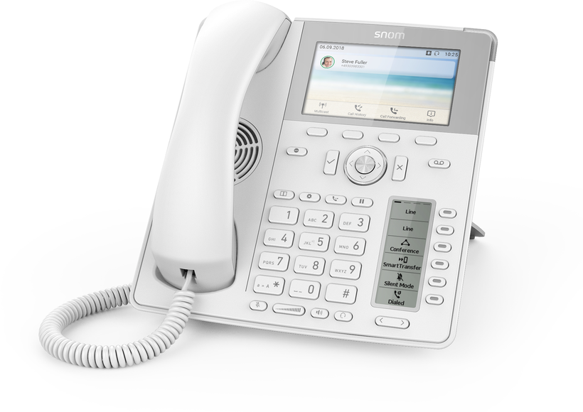 Téléphone IP fixe Snom D785, blanc
