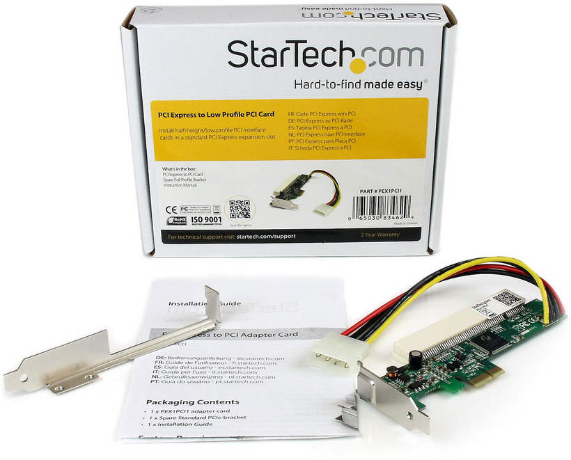 Interfaccia PCI Express RS232 StarTech